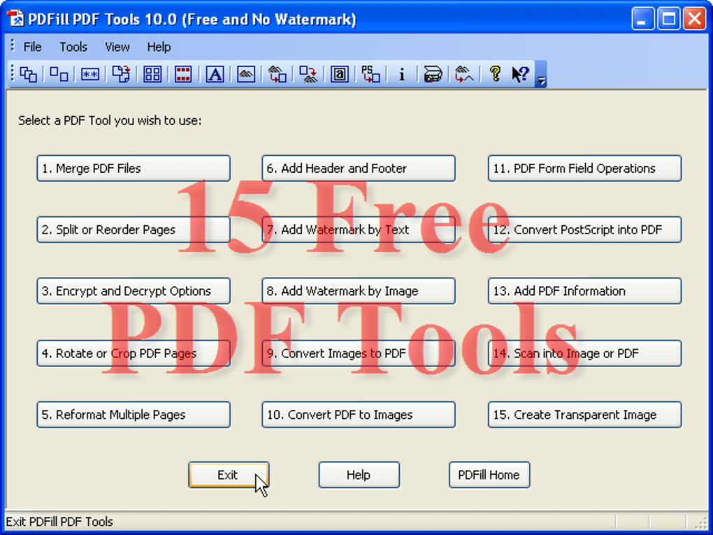 free online pdf editor and export
