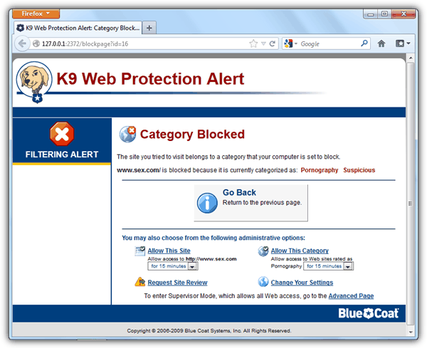 K9 Web Protection Download